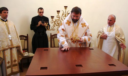 Глава УГКЦ у Львові освятив храм Святого Миколая Глава УГКЦ у Львові освятив храм Святого Миколая